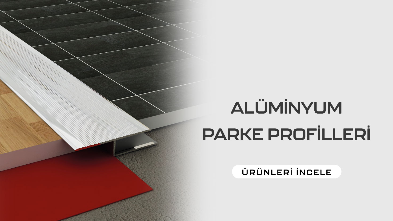 Alüminyum Parke Profilleri